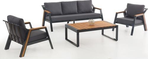 Sıenna Bahçe Balkon Oturma Grubu 3+1+1+S