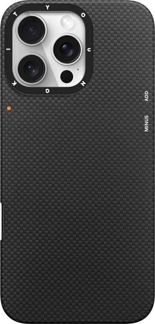 Apple iPhone 16 Pro Max Kılıf Magsafe Şarj Özellikli Aramid Fiber Youngkit 1500D Kevlar Extreme Wing Serisi Kapak