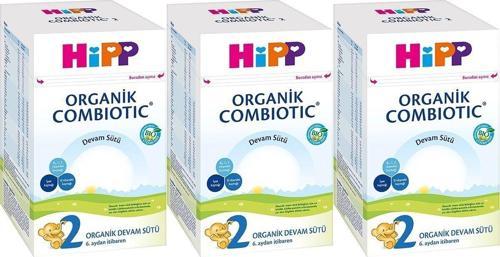 Organik Combiotic Bebek Devam Sütü 800gr No:2 (6. AYDAN İTİBAREN) (3 LÜ SET)