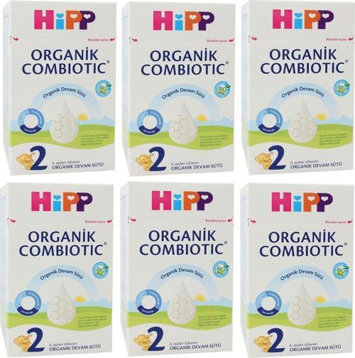 2 Organik Combiotic Devam Sütü 800 gr 6 Adet