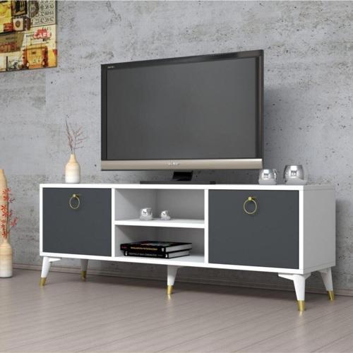 Ferniso Mobilya 138 cm Tv Ünitesi Beyez-Antrasit