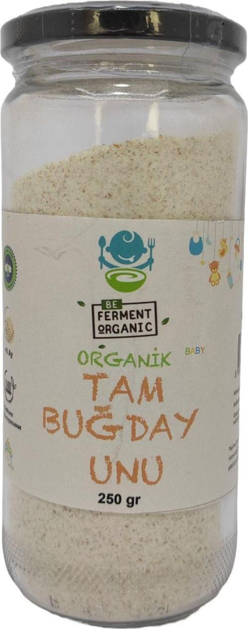 Organik Tam Buğday Unu +8 Ay 250 Gr