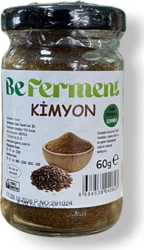 Doğal Öğütülmüş Kimyon 60 Gr