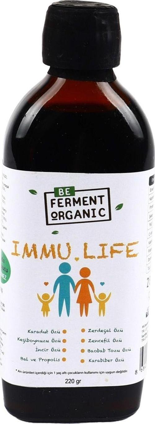 Organik Immu Lıfe Zerdeçal Ve Zencefilli Öz Karışımı 220Gr