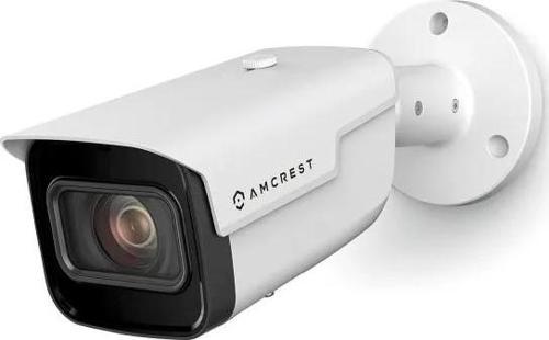 4K Optik Zoom AI IP PoE Araç Algılama Kamerası Beyaz