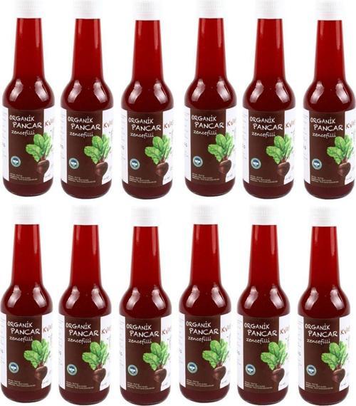 Organik Zencefilli Pancar Kvass 250 Ml * 12 Adet