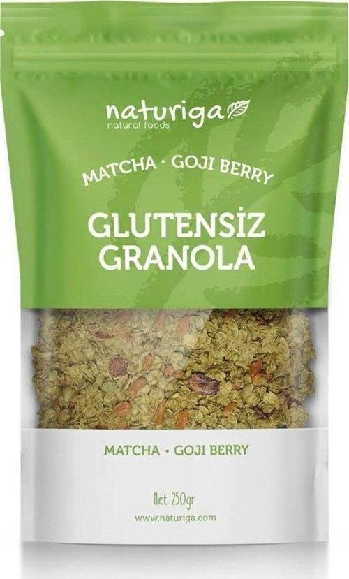 Glutensiz Matcha Ve Goji Granola 250Gr