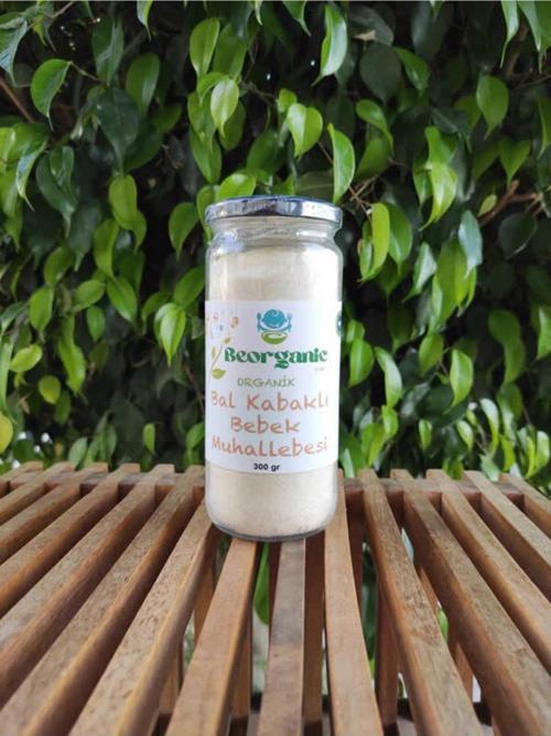 Organik Bal Kabaklı Bebek Muhallebisi Karışımı 300 Gr