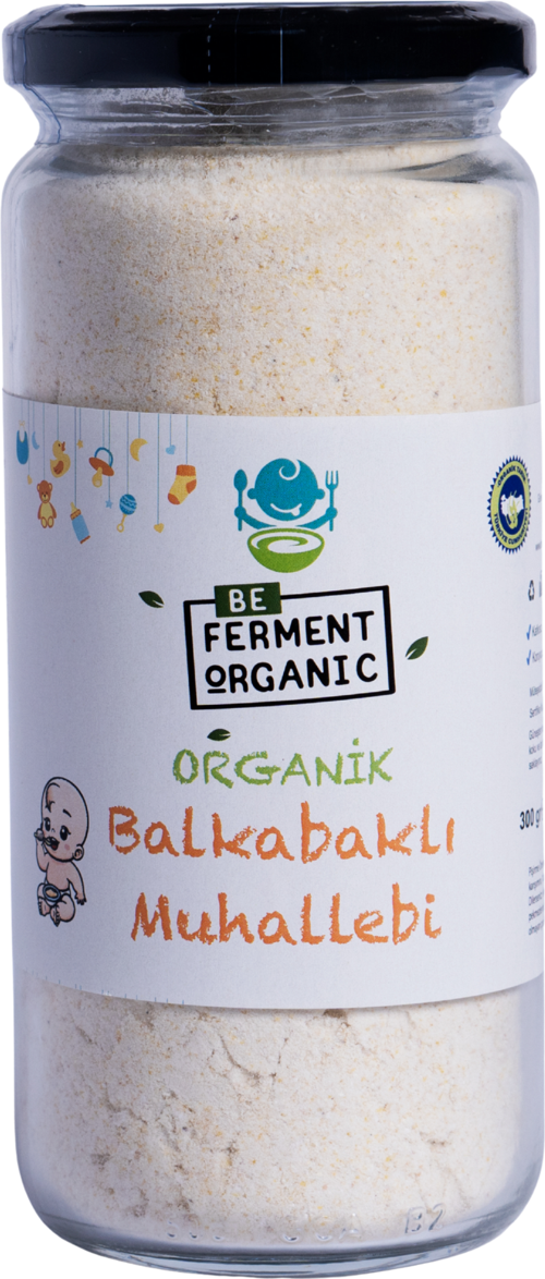 Organik Balkabaklı Bebek Muhallebisi 300 G