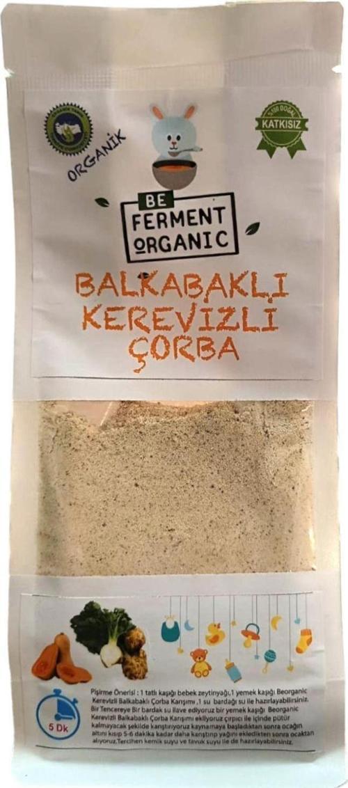 Organik Balkabaklı Kerevizli Çorba 180 G