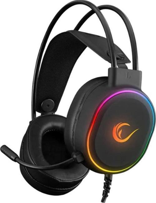 ROGUE Siyah USB RGB Ledli Gaming Esnek Mikrofonlu Oyuncu Kulaklık