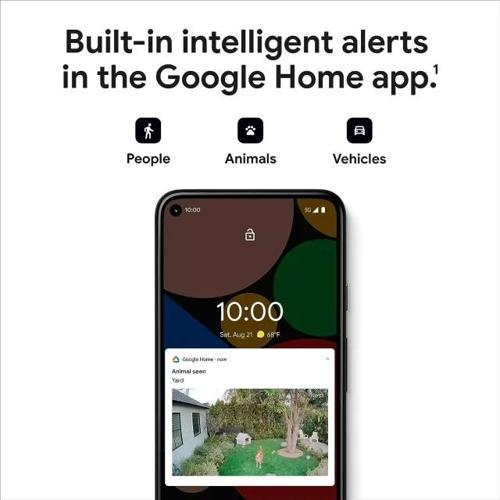 Nest Cam Projektör Güvenlik Kamerası