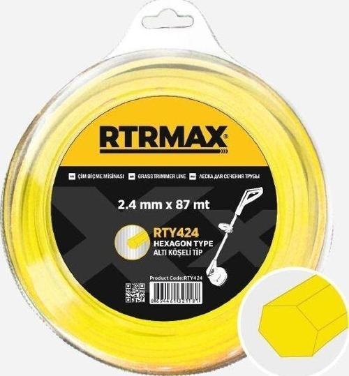 RTY439 4mmx32m Tırpan Misinası Sarı Altıköşe