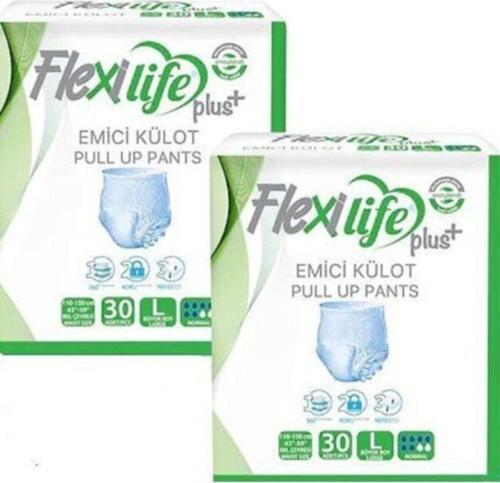 Plus Emici Külot Hasta Bezi Büyük Boy Large 2 Paket 60 Adet