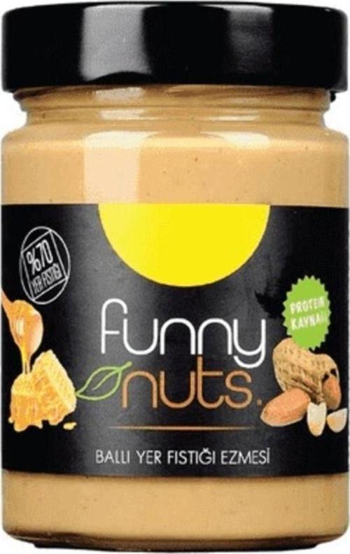 Nuts Ballı Yer Fıstığı Ezmesi 350gr