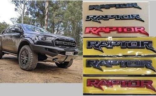 Ford Ranger Uyumlu Raptor Sticker 3D Parça