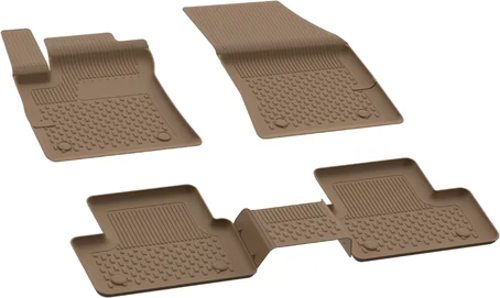 Toyota Rav4 2018+ Uyumlu SAHLER Lux Seri Araca Özel Bej 4.5D Havuzlu Oto Paspas 