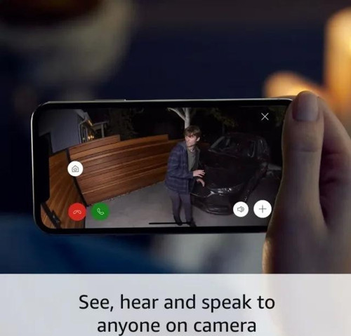 Güneş Enerjili Spotlight Cam Plus Siyah 1 Camera Battery