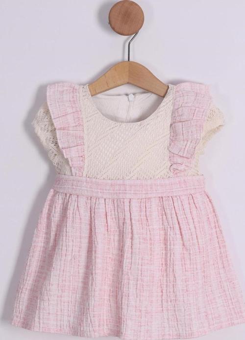 Kız Bebek Dandel Dedaylı 6/18 Ay Elbise