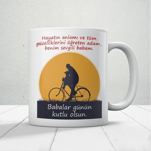 Benim Sevgili Babam Baskılı Babalar Günü Kupa Bardak Kahve Kupa Bardak-2