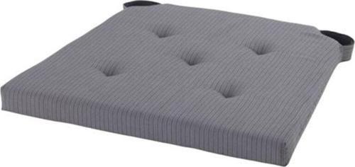 Justına 35/42X40 Cm Sandalye Minderi Gri