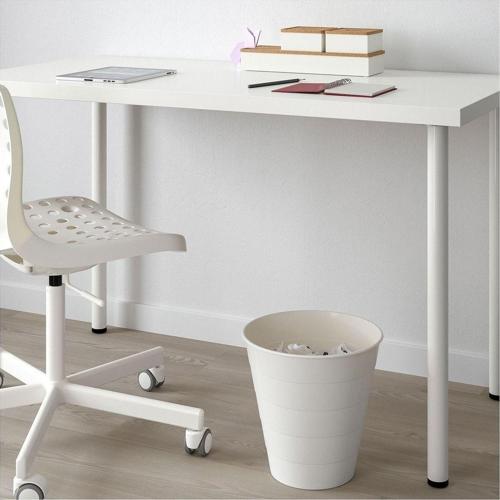 Plastik Çöp Kovası Yükseklik: 28 Cm Ikea Çöp Kutusu Hacim 10 Lt Plastik Beyaz Renk Kova