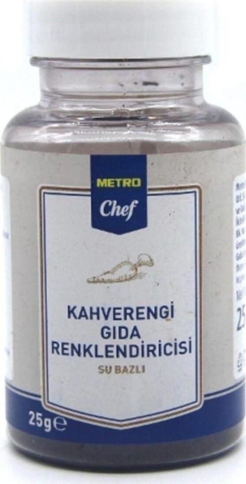 Su Bazlı Kahverengi Gıda Boyası (25G)