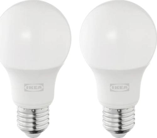 Solhetta 2 Adet E27 Kalın Duy Led Ampul 470 Lümen Gün Işığı Sıcak Beyaz