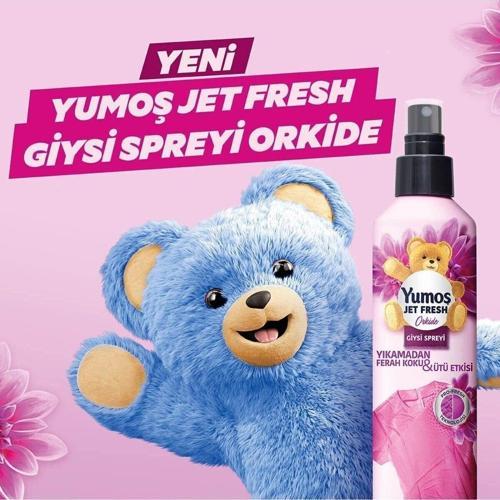 Jet Fresh Ütü Etkisi Giysi Spreyi Orkide 200 ml