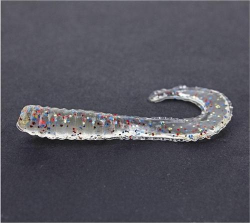 Kurt Şeffaf Renkli Simli 4,5 Cm 100 Lü Pkt