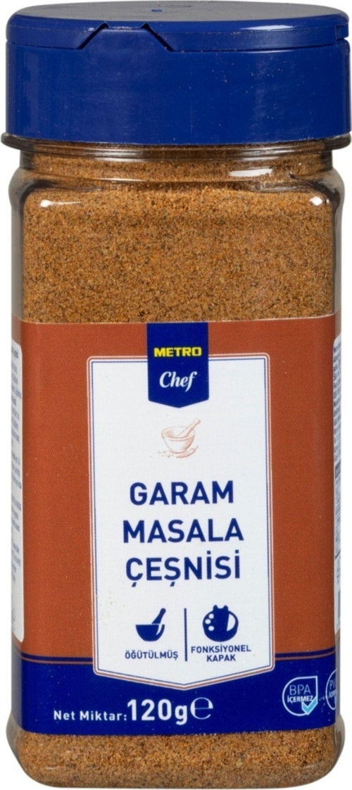 Garam Masala Çeşnisi 120G Mutfak Şef Pasta Tatlı Tuzlu Baharat