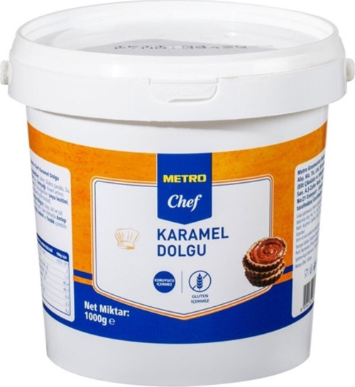 Glutensiz Karamel Dolgu 1 Kg