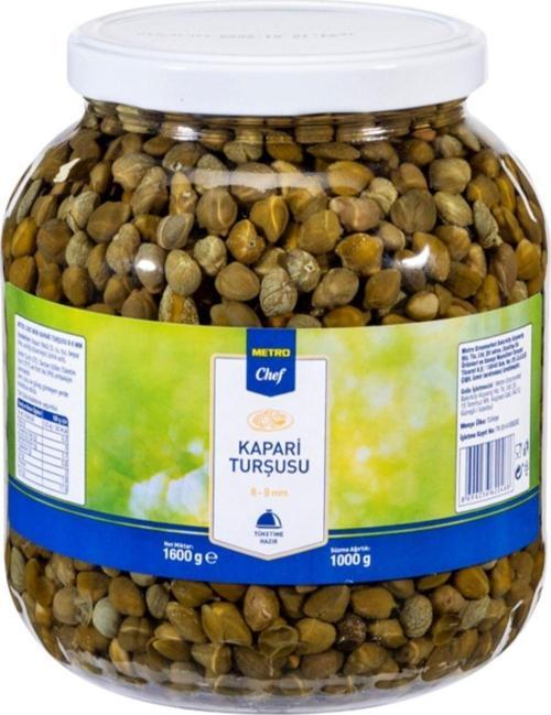 Kapari Turşusu 8-9 Mm -1600 G