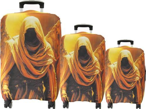 124 Angel VALİZ / BAVUL Büyük, Orta, Kabin Boy Kılıf Seti - 124 Angel