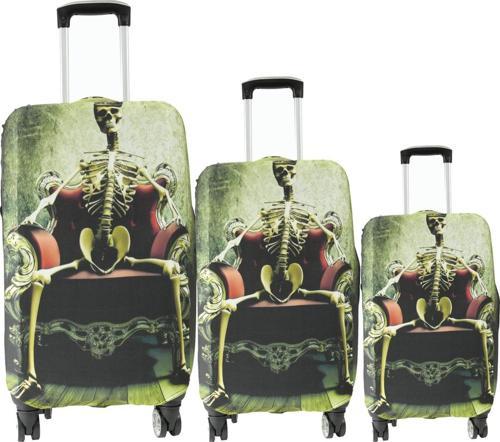 131 Bone King VALİZ / BAVUL Büyük, Orta, Kabin Boy Kılıf Seti - 131 Bone King
