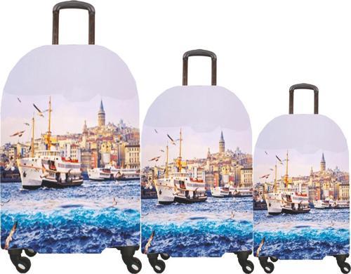 Valiz / Bavul Kılıfı Büyük, Orta, Kabin Boy Kılıf Seti, My 33  Eminönü