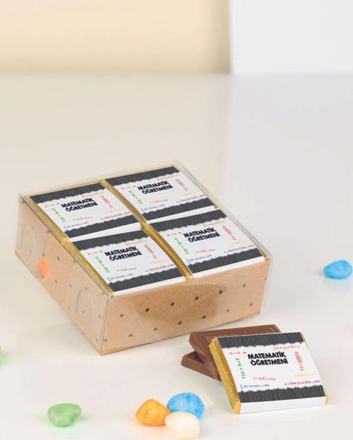 Matematik Öğretmeni Hediye Çikolata