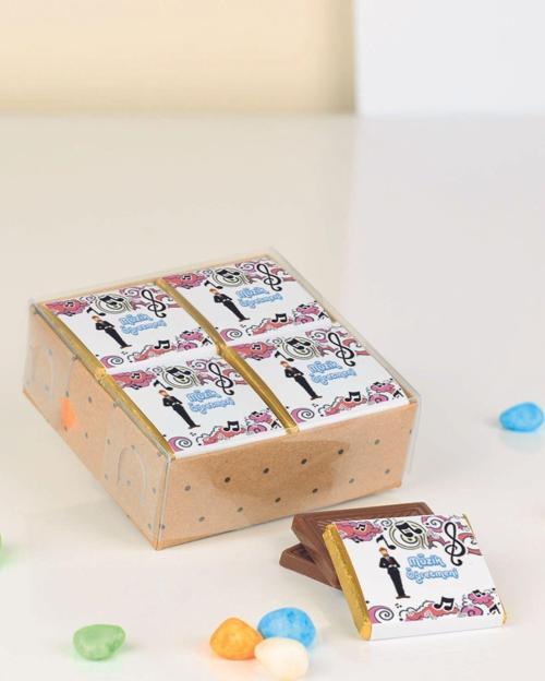 Müzik Öğretmeni Hediye Çikolata