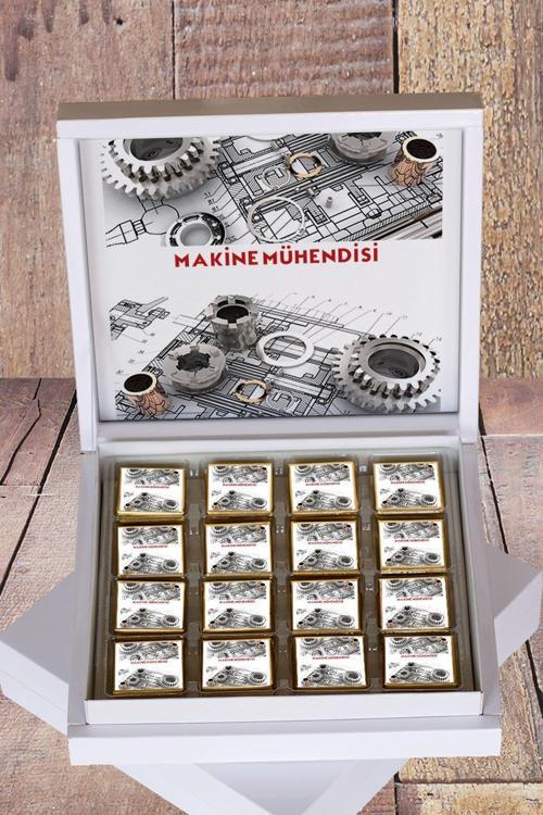Makine Mühendisi Hediyelik Çikolata