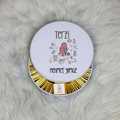 Terzi Metal Kutuda Çikolata 100 Adet