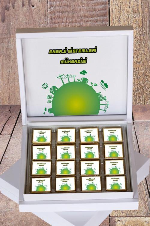 Enerji Sistemleri Mühendisi Hediyelik Çikolata