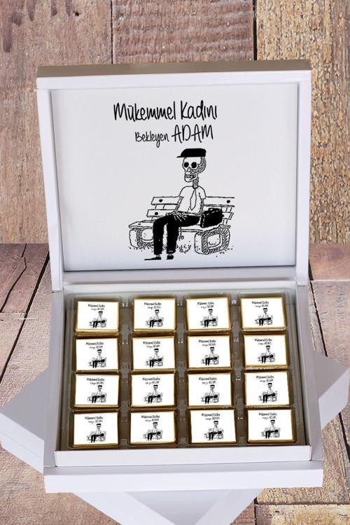 Mükemmel Kadını Bekleyen Adam Hediyelik Çikolata