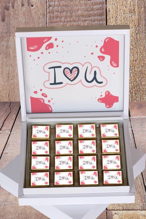 I Love You Hediyelik Çikolata