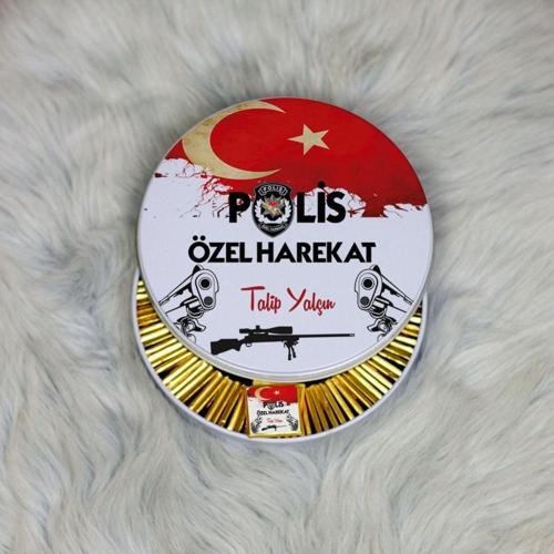Metal Kutuda Çikolata 100 Adet 002