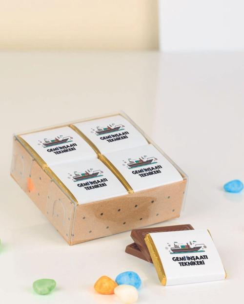 Gemi İnşaatı Teknikeri Hediye Çikolata