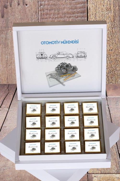 Otomotiv Mühendisi Hediyelik Çikolata