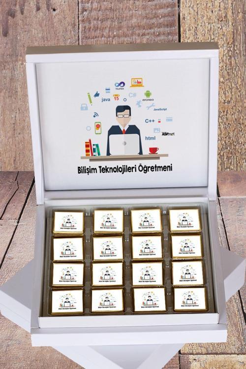 Bilişim Teknolojileri Öğretmeni Hediyelik Çikolata