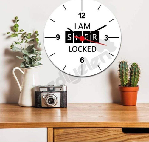Sherlocked Duvar Saati