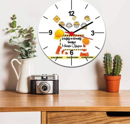 İş Sağlığı Ve Güvenliği Teknikeri Duvar Saati