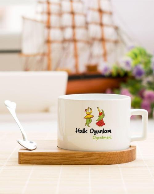 Halk Oyunları Öğretmeni Çay Kahve Fincanı